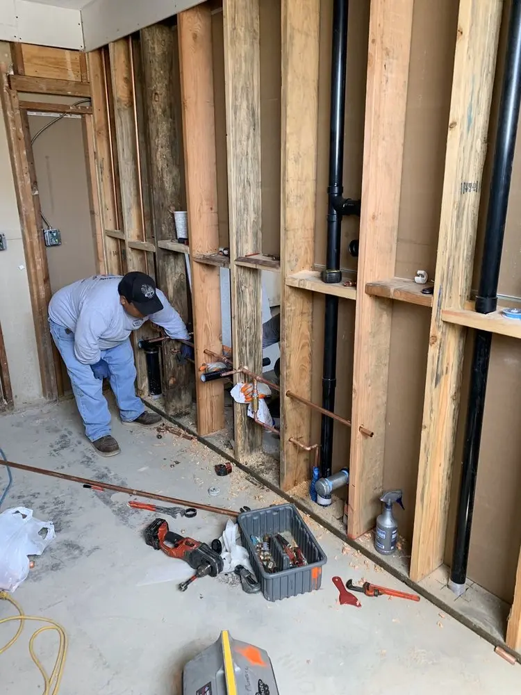 Commercial rough-in plumbing for Water Heater Replacement in Euclid
